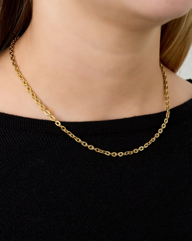 Roestvrijstalen kettingen Ketting DIY Dagelijkse eenvoudige serie Dames sieraden