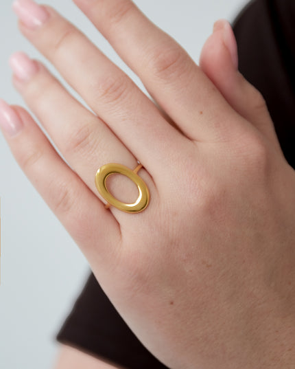 Ovale ring onesize