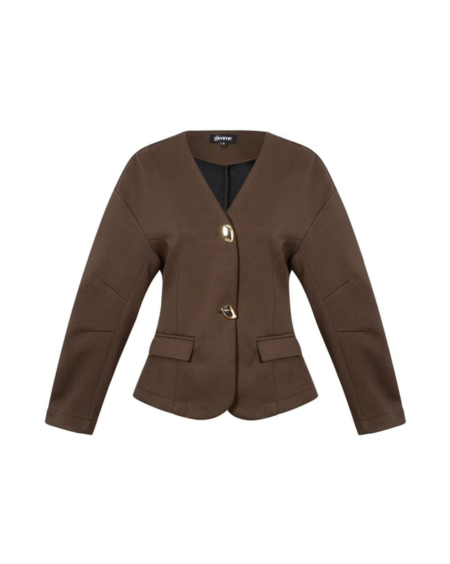 Polyester fiber (polyester) Ladies' suit set Solid color Elegant Fall/Winter  Clothes