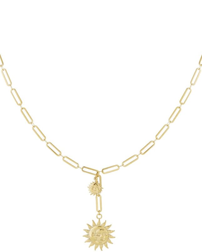 Dubbele zon ketting