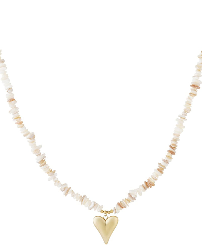 Roestvrijstalen hangerkettingen Hart Casual Dagelijks Eenvoudig Serie Damessieraden