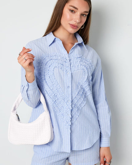 Blouse Heart - Green