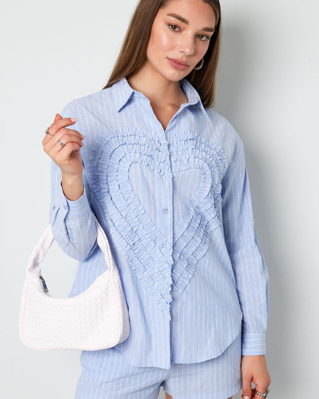 Blouse Heart - Green