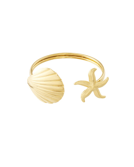 Armband met schelpen en zeester