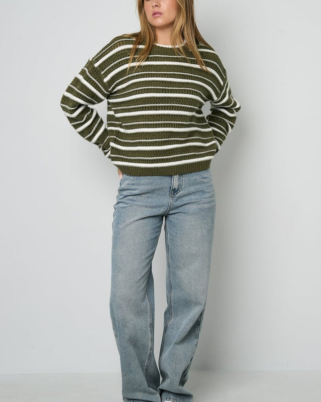 It-sweater met strepen