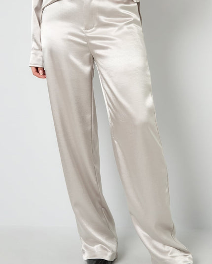 Silk Look Pants