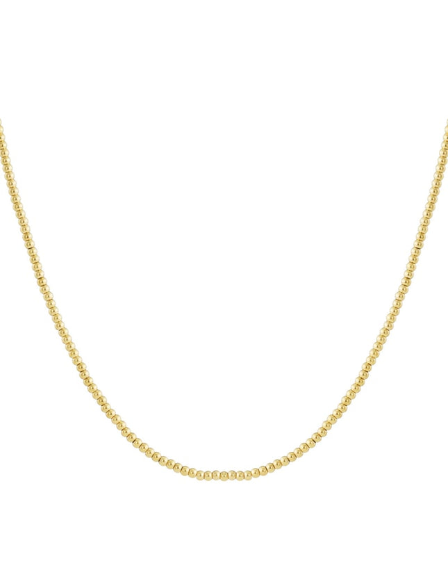 Ketting van massieve kralen - 4 mm