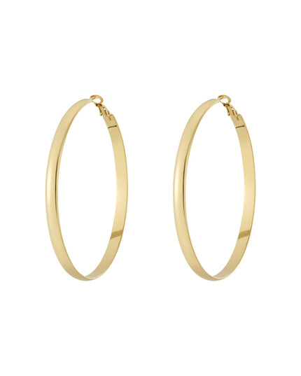 Basic Hoop earrings think L