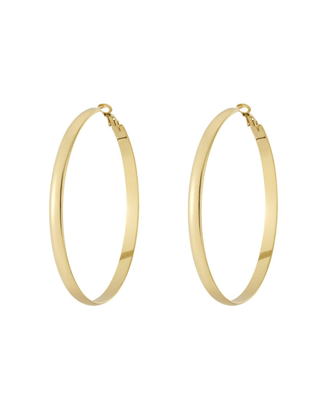 Basic Hoop earrings think L