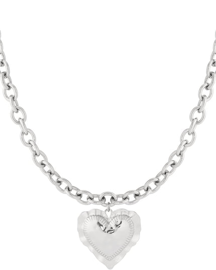 Omarm hart ketting