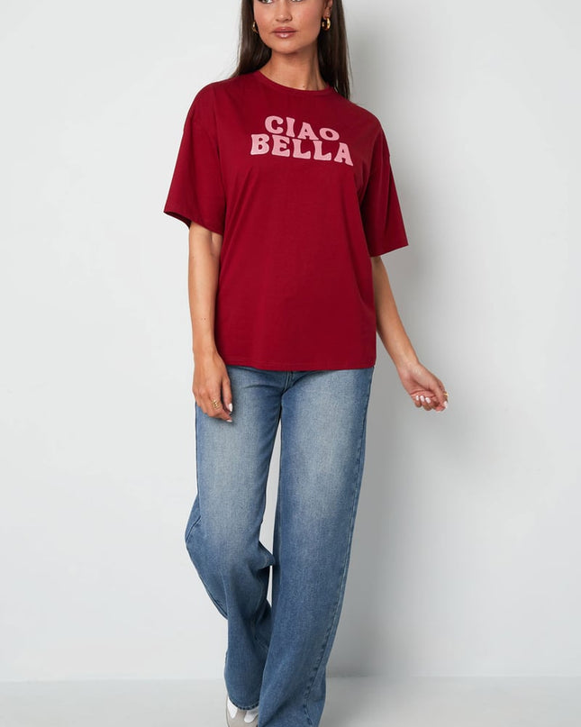 T-shirt Ciao Bella