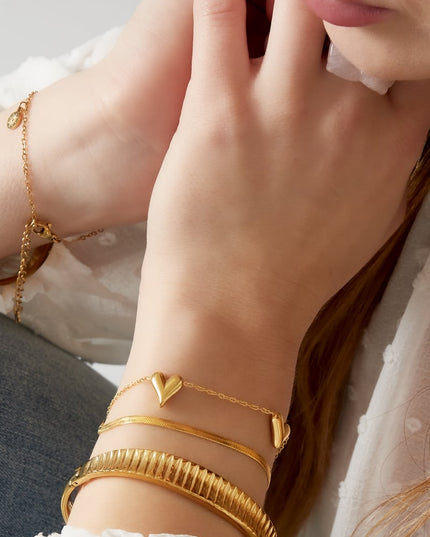 armband met structuur