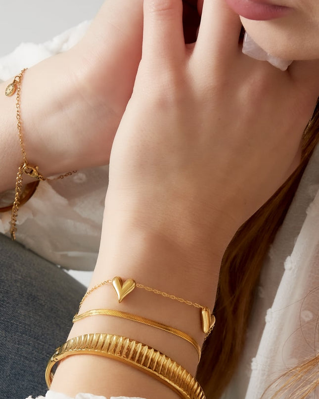 armband met structuur