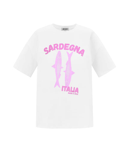 Sardegna Italia oversized tee