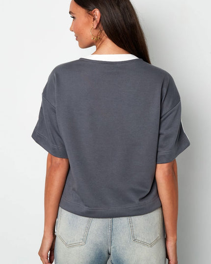 Cropped Football Shirt