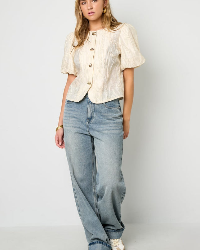 Puff Sleeve Statement Top