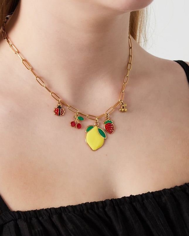 Lieveheersbeestjes ketting