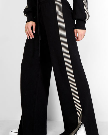 Rechte broek Kleurenclash Sportieve herfst/winterkleding