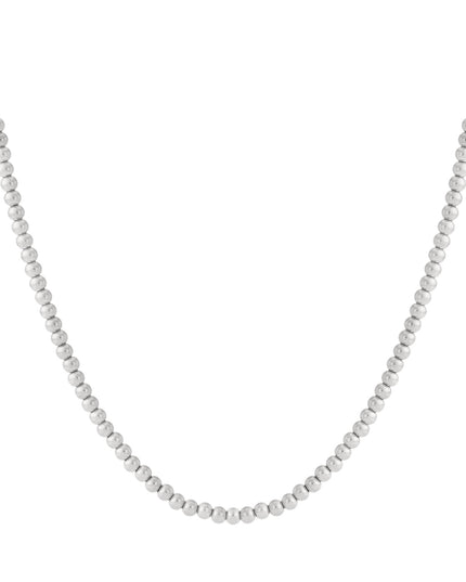 Ketting van massieve kralen - 6 mm