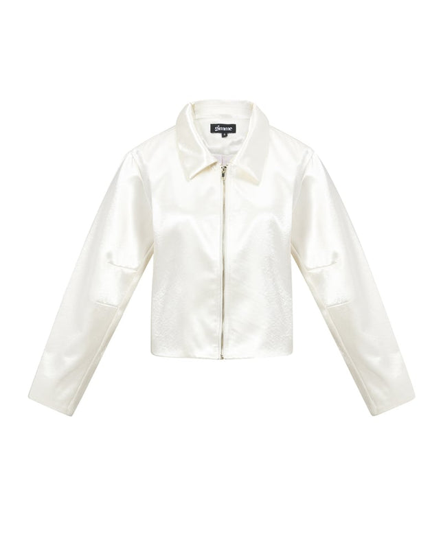 Satin Look Jacket