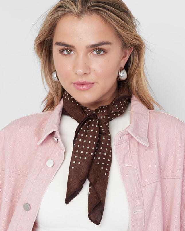 Wintersjaals Polka Dots Casual Polyester Dagelijkse Accessoires