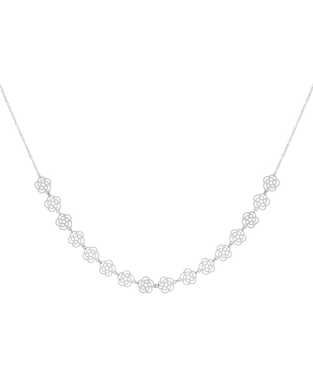 Bloemenliefde ketting