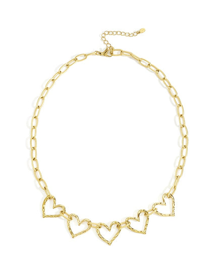 Stainless Steel Chain Necklaces Heart Casual Daily Simple Series Women's jewelry