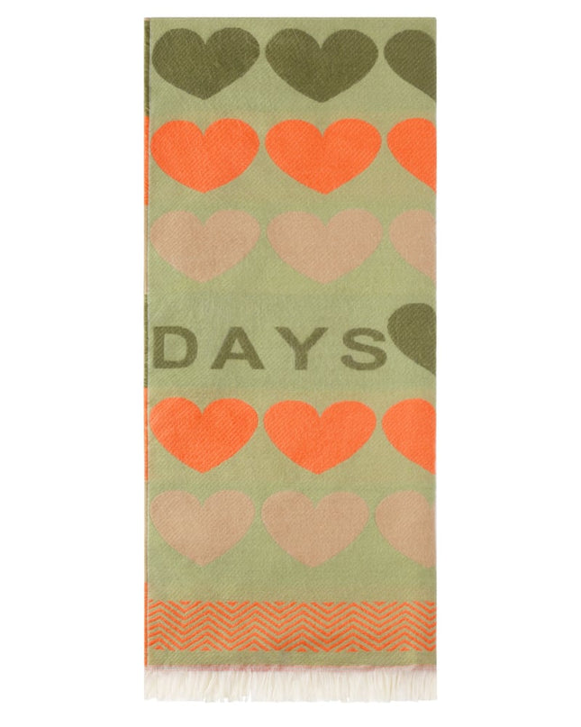 Sjaal met hartjes