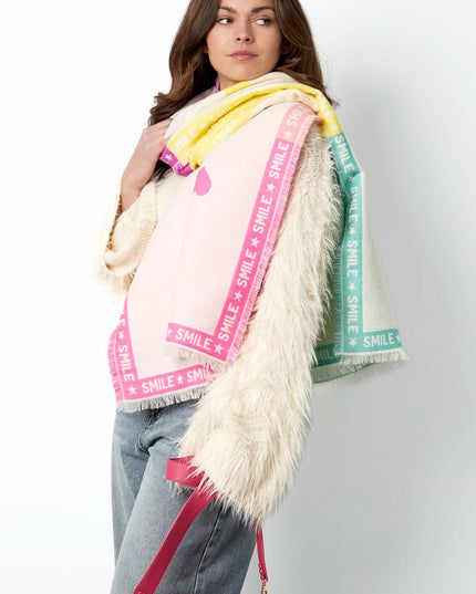 Sjaal smile splash - Multi