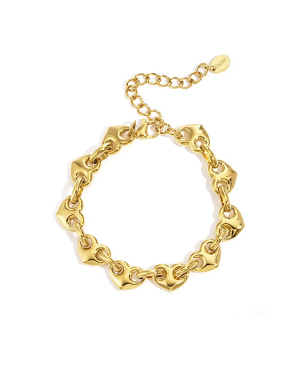 Stainless Steel Chain Bracelets Chain Casual Daily Simple Series Women's jewelry