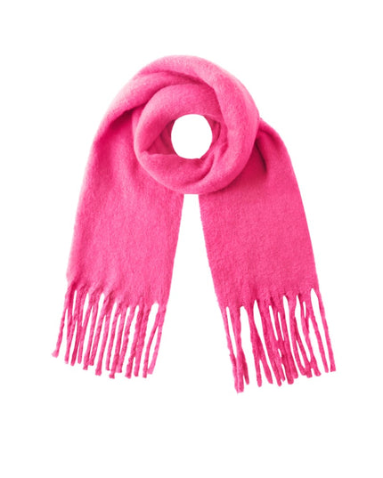 Colorful winter scarf