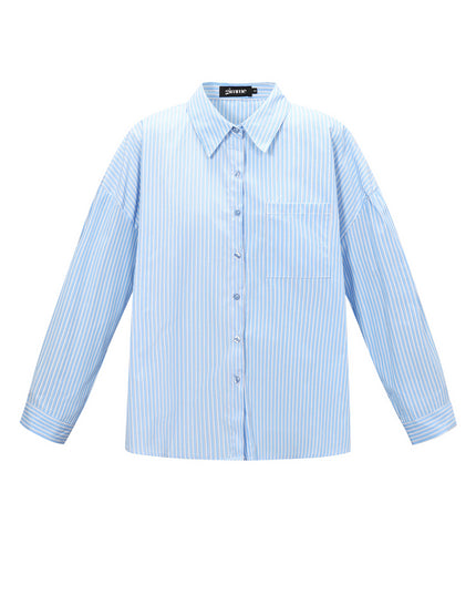 Geweven Katoen Vrouwen Overhemd Casual Letters