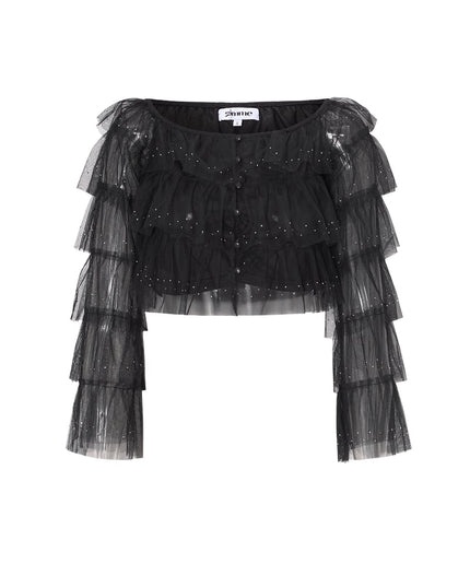 Festival The Sparkly Ruffle Top