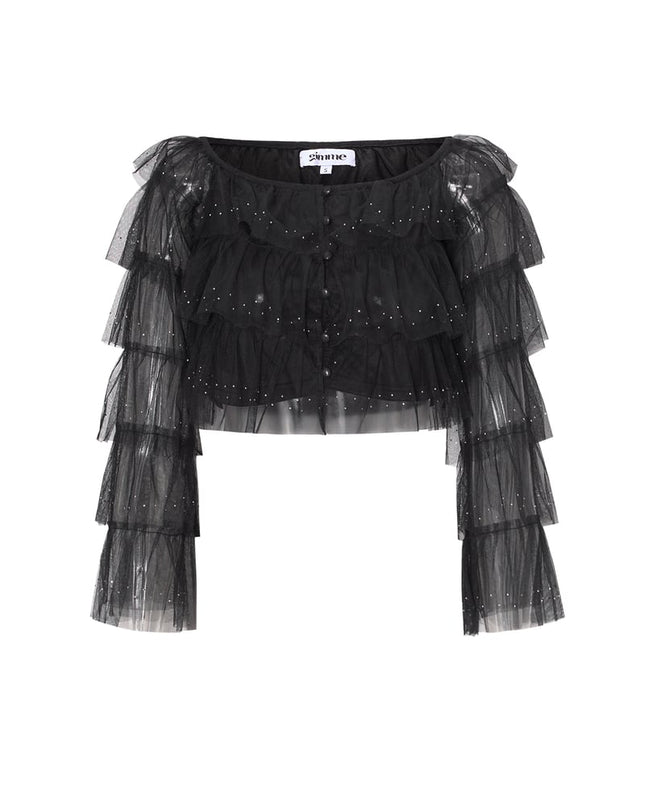 Festival The Sparkly Ruffle Top