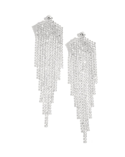 Koperen oorbellen met hanger, geometrisch, elegant, kerst, luxe serie, damessieraden