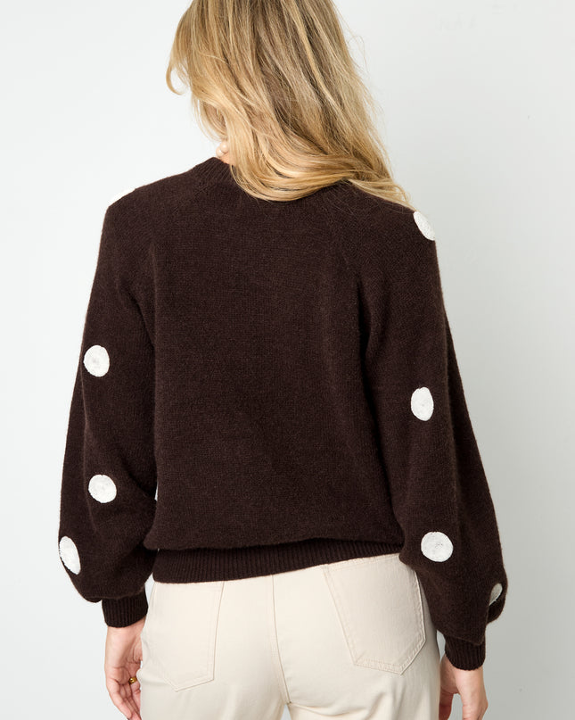 Polyestervezel (polyester) Gebreide truien Stippen Casual Herfst/Winterkleding