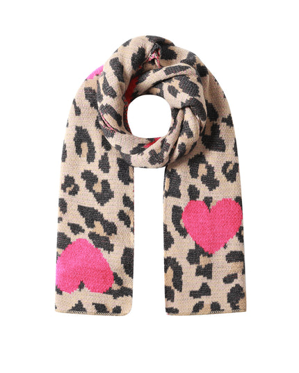 Wintersjaals Hart Casual Acryl Dagelijkse Accessoires