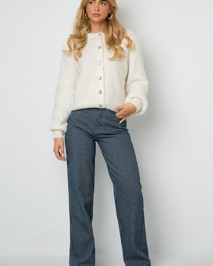 Cotton Denim pants Stripes Casual All Fit  Clothes