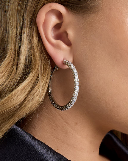 Koperen creolen geometrische elegante kerst luxe serie dames sieraden