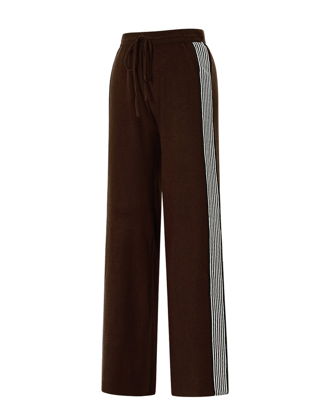 Rechte broek Kleurenclash Sportieve herfst/winterkleding