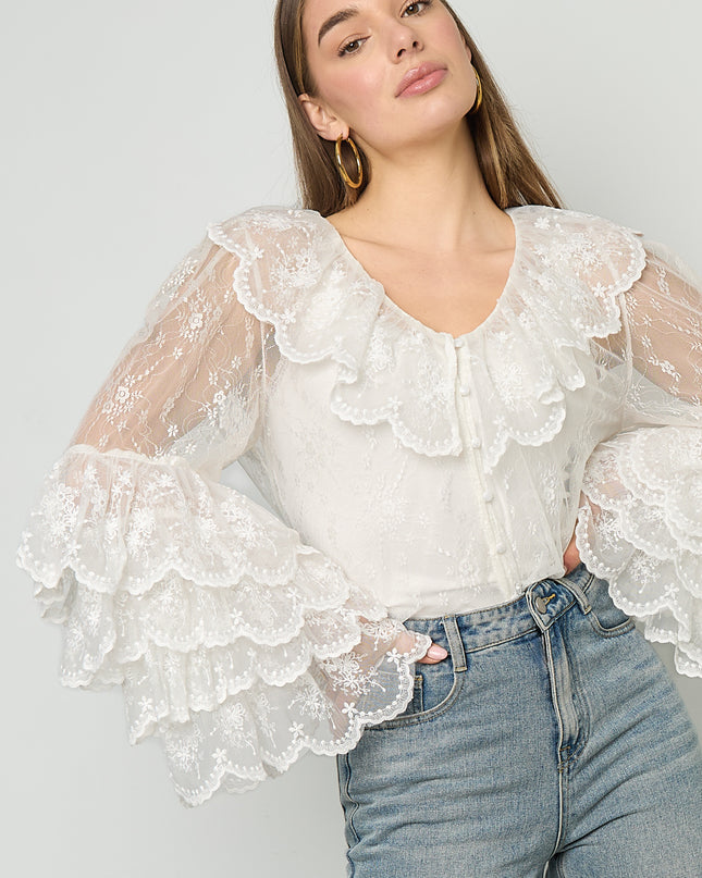 De charmante blouse
