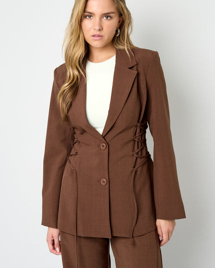 Fitted Blazer Laced