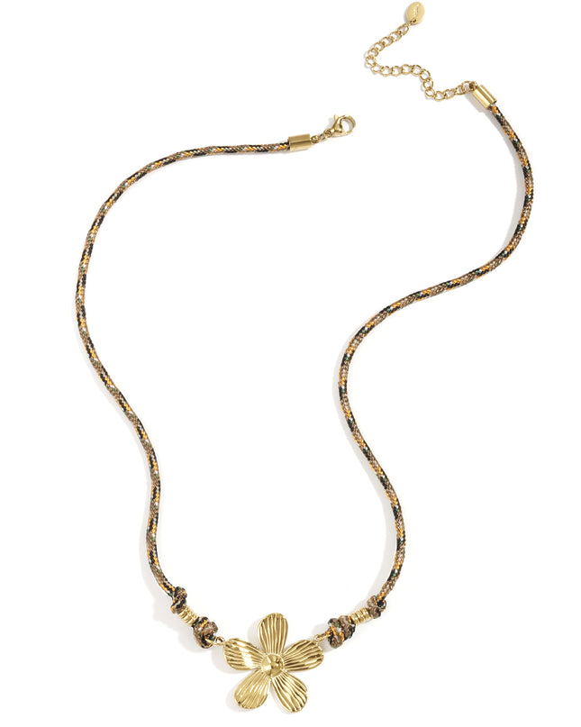 Roestvrijstalen hangerkettingen Bloemen Casual Dagelijks Eenvoudig Serie Damessieraden