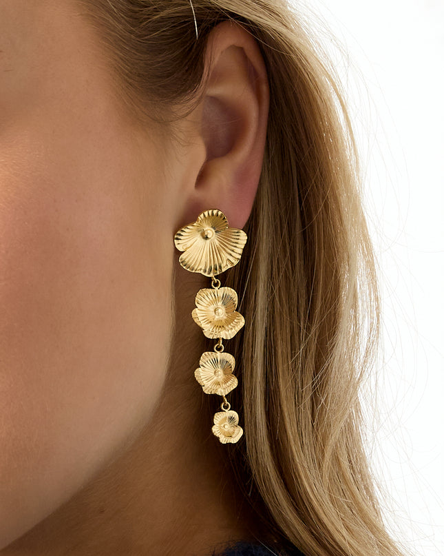 Dangle Earrings Flower Casual Daily Gathering/Party Simple Series Women's jewelry