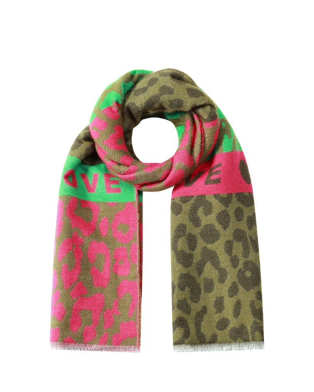 Wintersjaals Luipaardprint Casual Acryl Dagelijkse accessoires