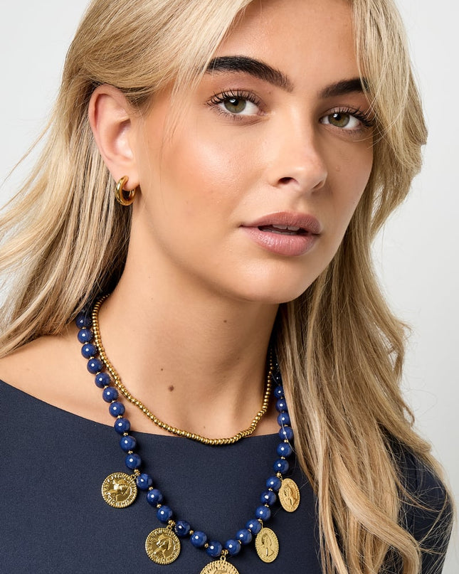 Acryl kralen kettingen figuur Retro Daily Classic serie dames sieraden