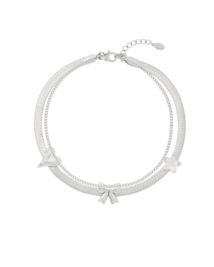 Charming bow Anklet