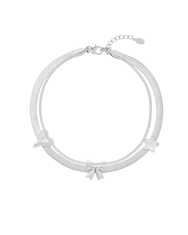 Charming bow Anklet