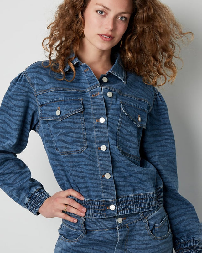 Twinning zebra style jas