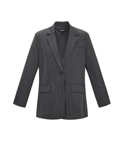 De krijtstreepblazer